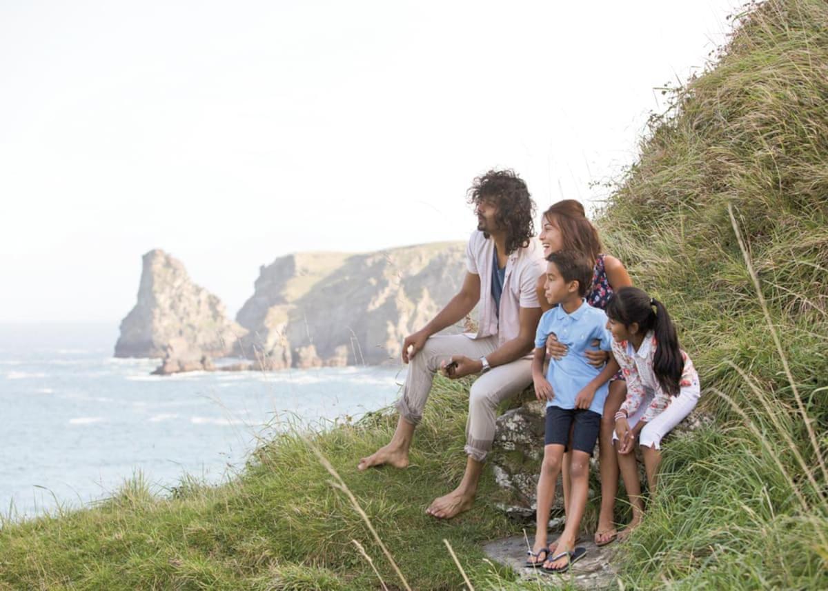 Bossiney Bay Cottages Tintagel Bagian luar foto